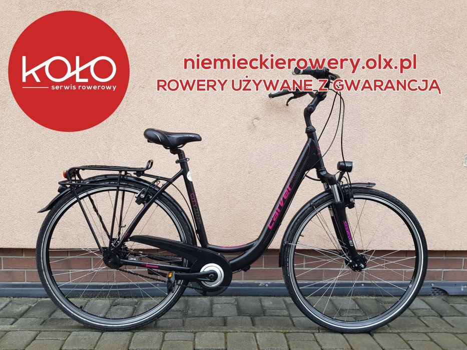 Rower damski miejski CARVER koła 28 SHIMANO NEXUS okazja ALUMINIUM