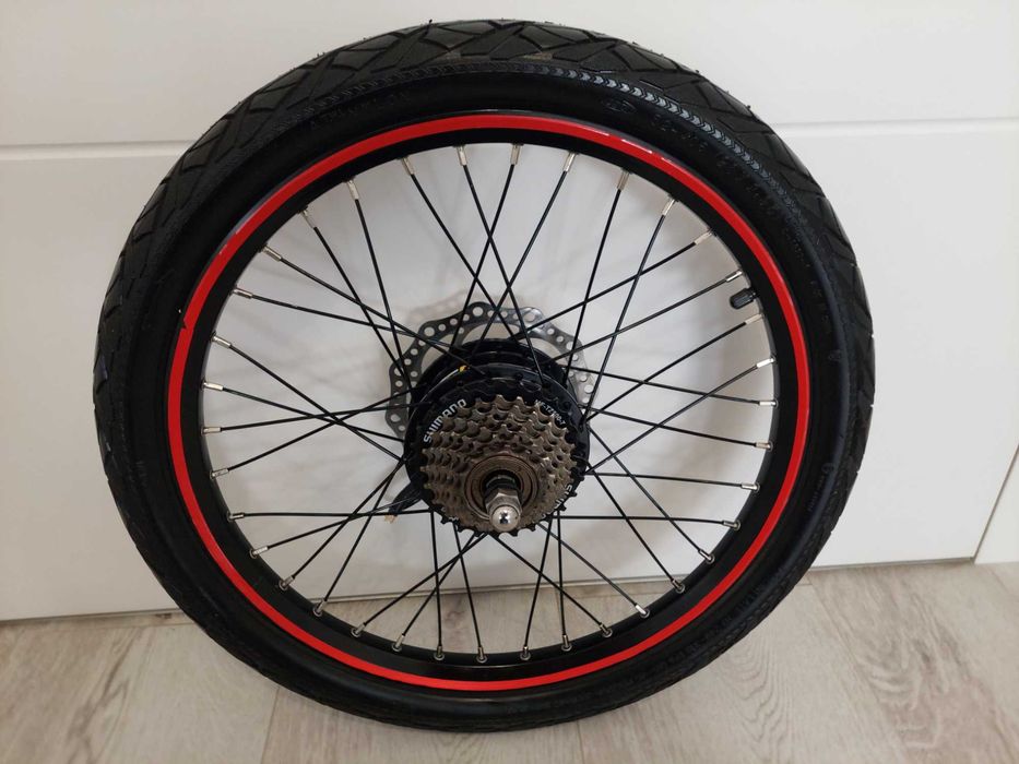 Fiido X motor silnik koło rowerowe z wolnobieg tarcza 350W 36V