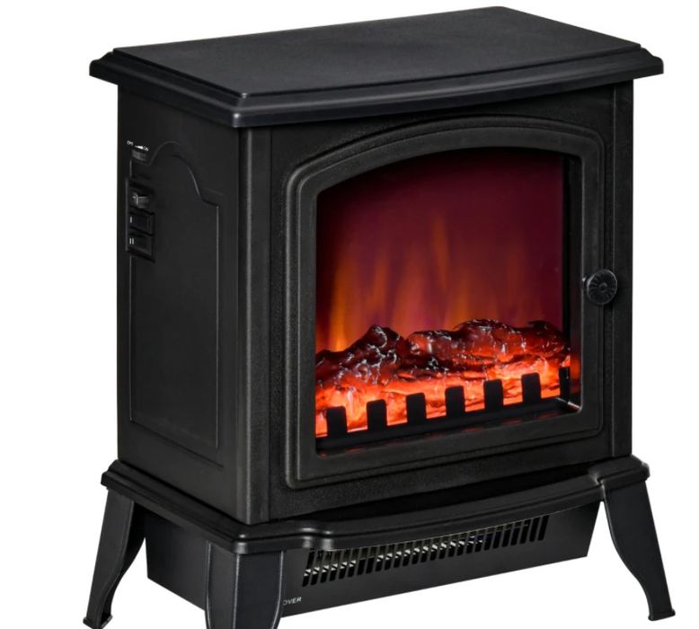 Lareira Elétrica Portátil 1000/2000W