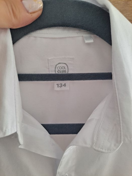 Biała koszula elegancka Smyk Cool Club 134