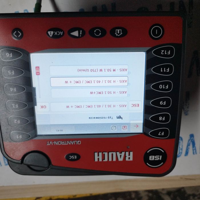 Sterownik komputer rozsiewacz Kuhn Rauch Isobus Quantron VT