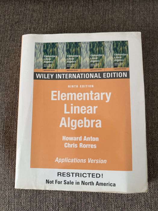 Livro de Álgebra - Elementary Linear Algebra