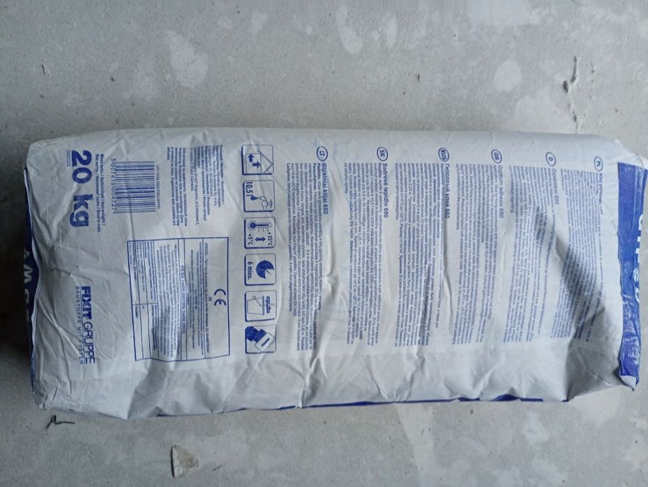 Klej gipsowy do płyt gk 10szt