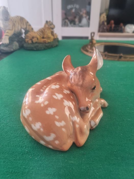Porcelana Łomonosow/sarenka,jelonek