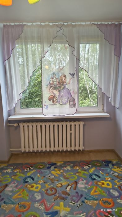 Firanka fioletowa księżniczka Zosia