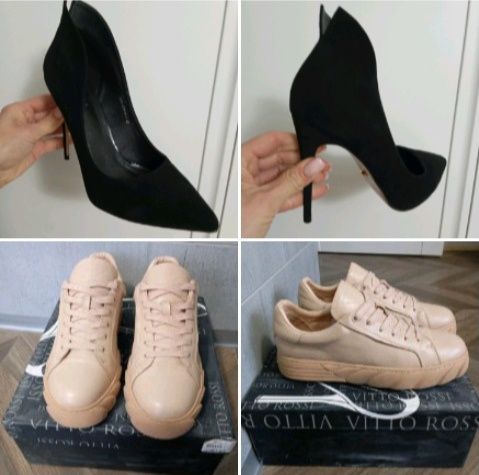 Босоножки ботильоны р 41 ботинки ASOS Vitto Rossi р 40 25,5 туфли боти