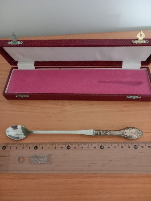 Colher de refresco em prata