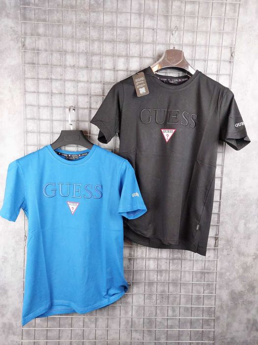 Koszulka męska duzy znaczek guess Shirt hugo boss Premium