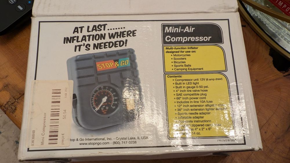 mini compressor novo