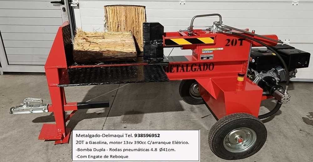 Rachador de lenha 20Ton com motor gasolina 13hp