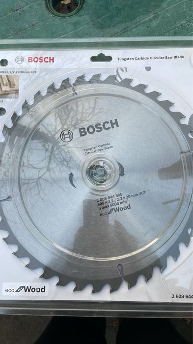 Пиляльный диск Bosch eco for wood