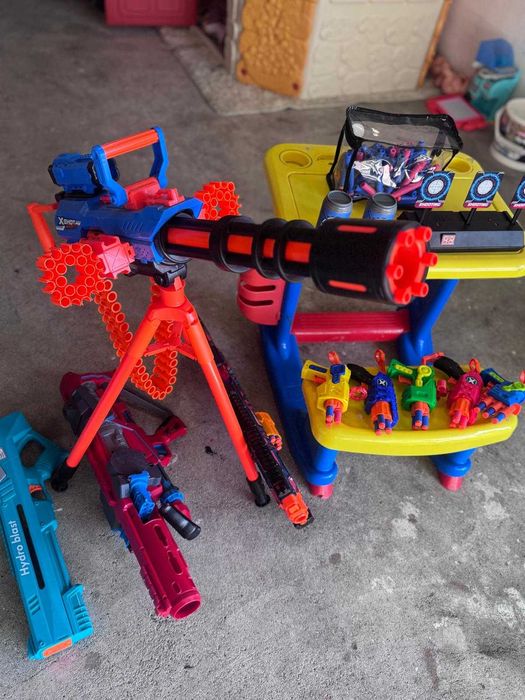 Armas nerf com dardos