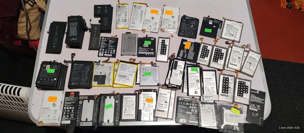 Аккумулятор iPhone, Samsung, Xiaomi