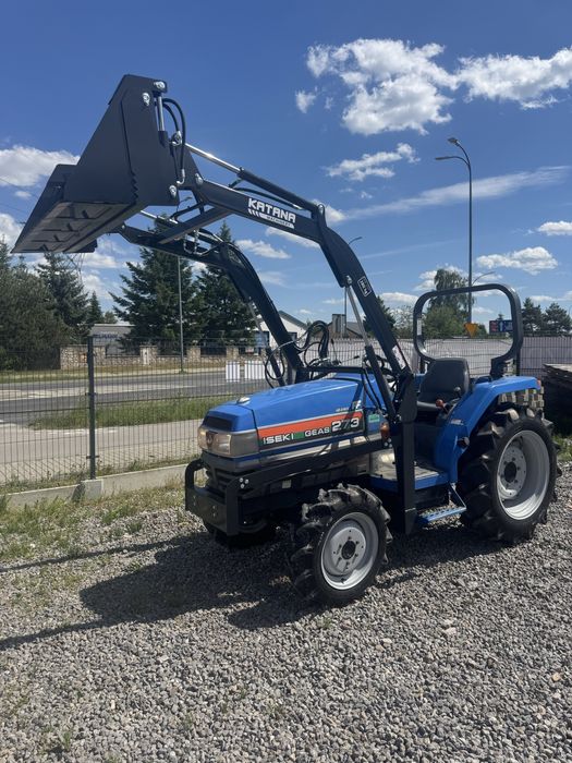 Traktor ogrodniczy japoński Iseki Geas TG 273 z ładowaczem | 27KM | Rewers |