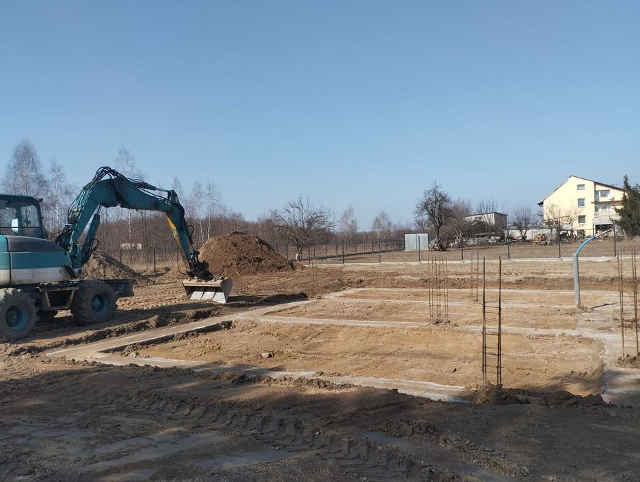 Wynajem, usługa, praca koparką, ładowarką telskopową, ciągnikiem rolni