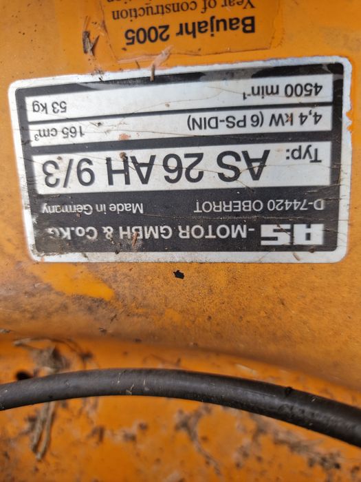 AS Motor 26 kosiarka do wysokiej trawy karczownica