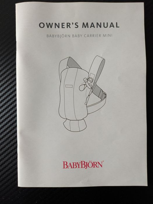 BabyBjörn Baby Carrier Mini 100% bawełna