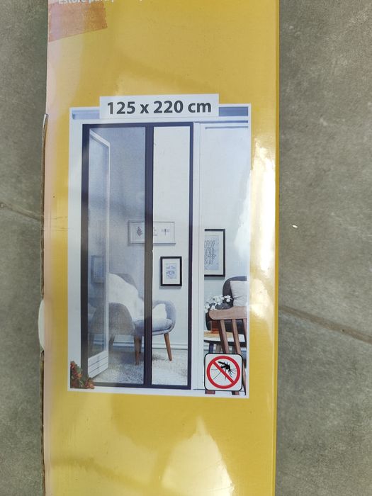 Rede mosquiteira para janelas/portas grandes