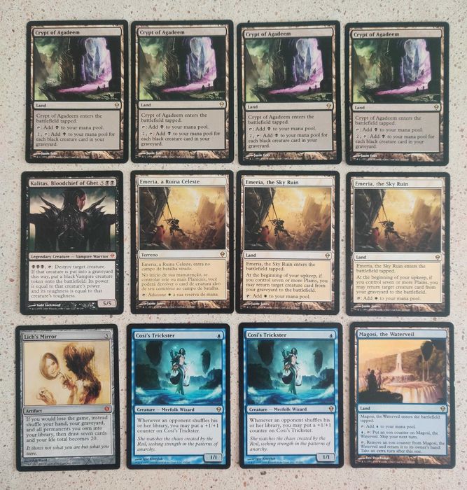 Magic The Gathering – Lote 70 Cartas Raras/Foils + Assinadas