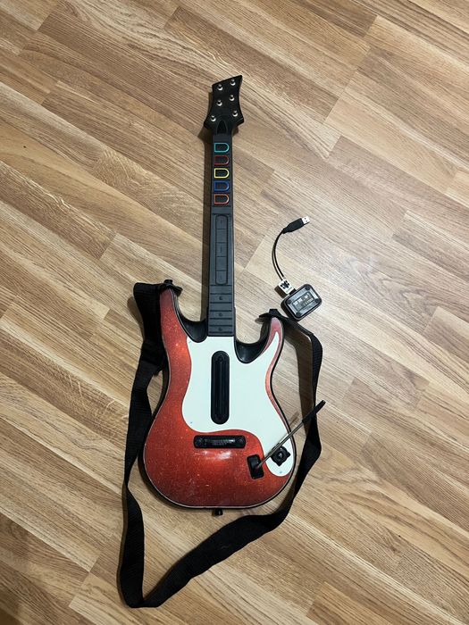 Guitarra Guitar Hero Wireless Red Octane 1588 – PS2 / PS3