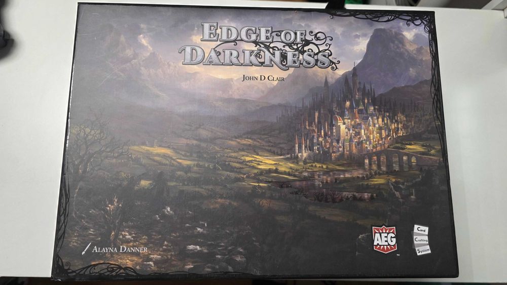 Edge of darkness collectors board game Guild Master edition