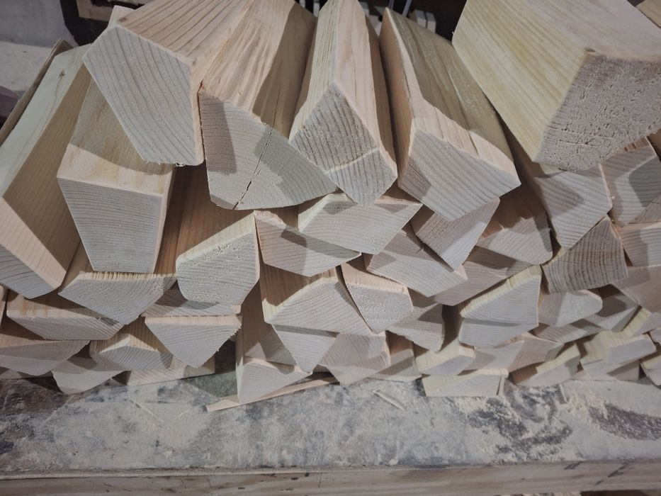 Дрова декоративні шліфовані