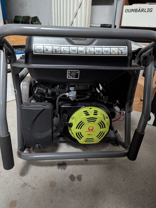Gerador a Gasolina Portátil Pramac WX 3200 (Como Novo)