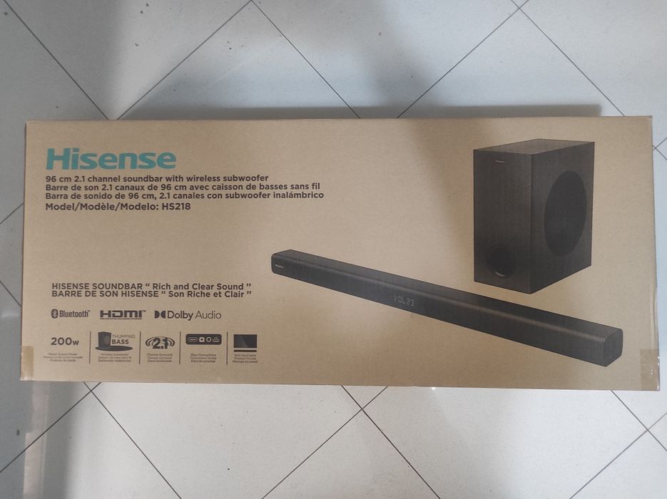 Barra de som Hisense