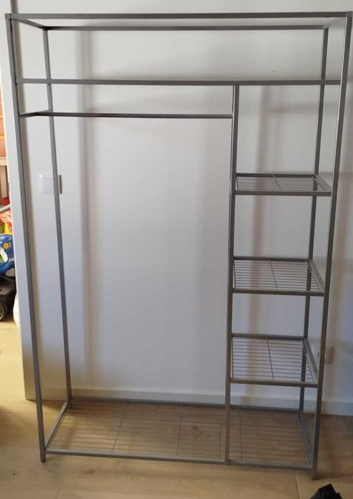 Estante charriot Metal Cinzento