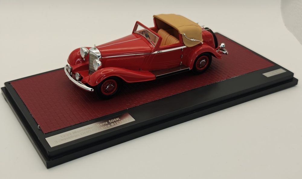 Matrix 1/43 Mercedes-Benz 540K, Opel Kapitan Hebmuller