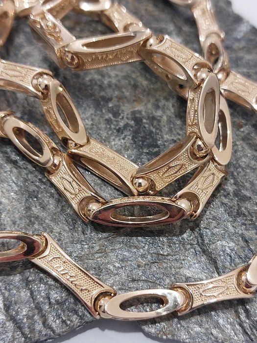 Złoty Łańcuch Cartier Nowy 585 62 cm