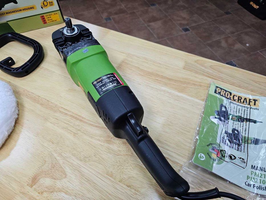 Полировальная машина ProCraft 2100Вт Стабилизация об. Шлифмашина