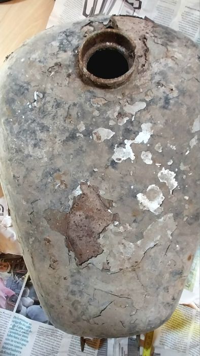 Depósito de gasolina para mota BSA A7