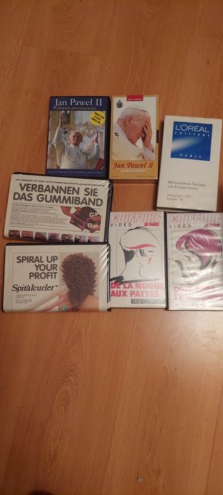 Filmy VHS NOWE i używane