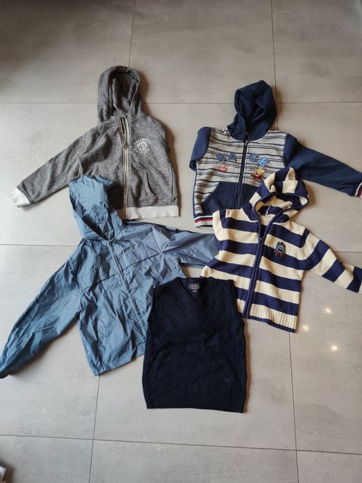 Zestaw ubrań 110 116 chlopak