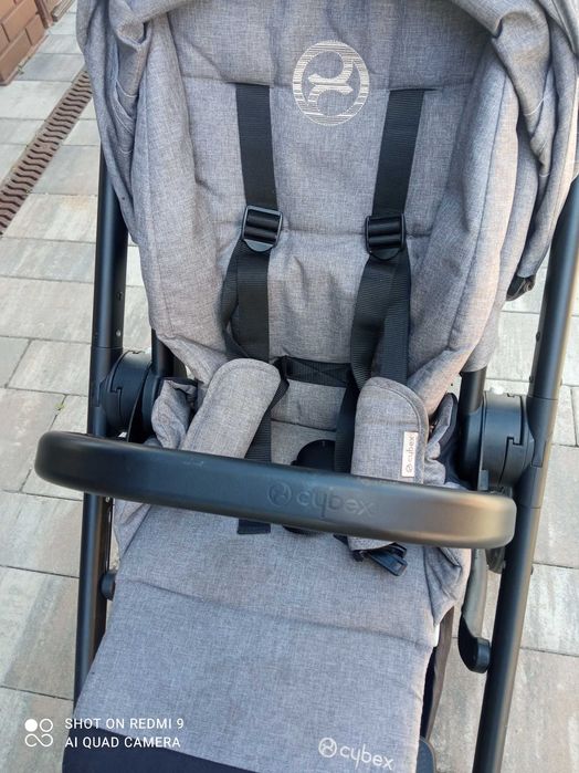 Wózek spacerowy Cybex balios s Manhattan Grey jak nowy+ gratis otulacz