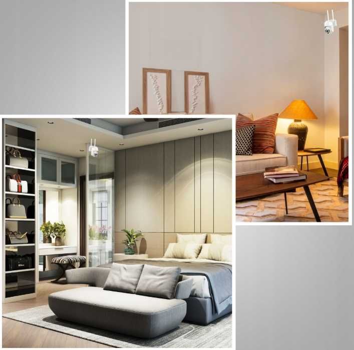 KAMERA WIFI SMART  obrotowa full hd 1080p 2mp zoom