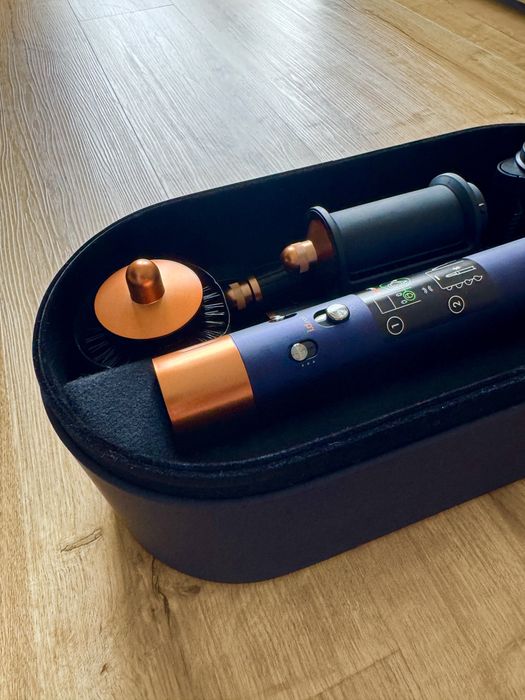 Dyson Airwrap ID Azul e Dourado NOVO