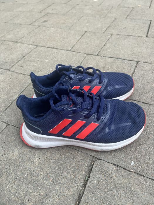 кросвіки дитячі adidas червоно-сині