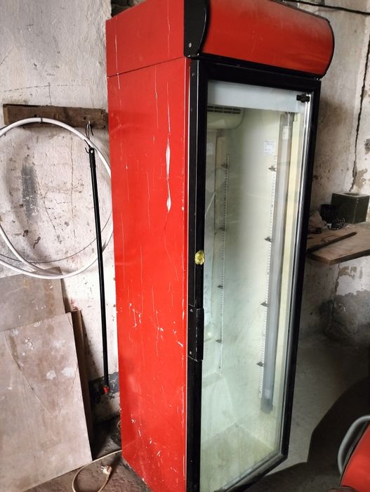 Витриный холодильник, ларь