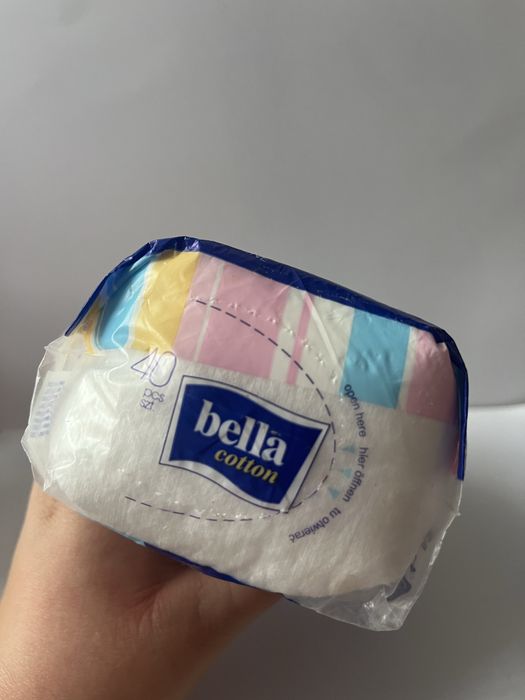 Wicki do demakijażu dwustronne bella cotton