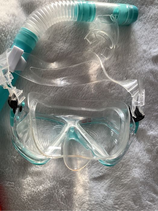 Maska do snurkowania z fajką snorkeling