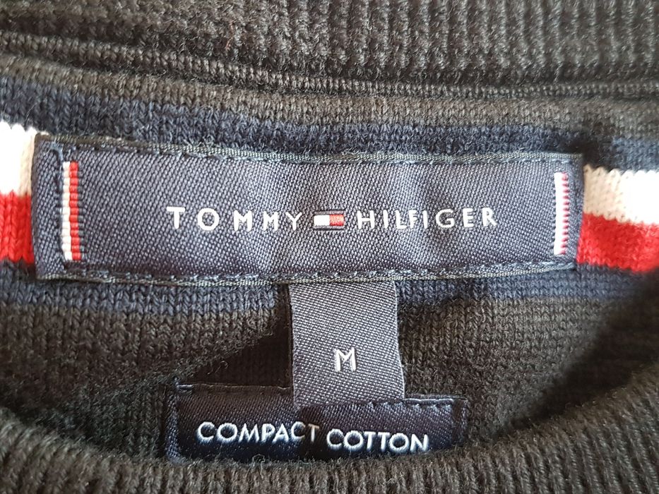 Sweter jak nowy Tommy Hilfiger czarny, r. M