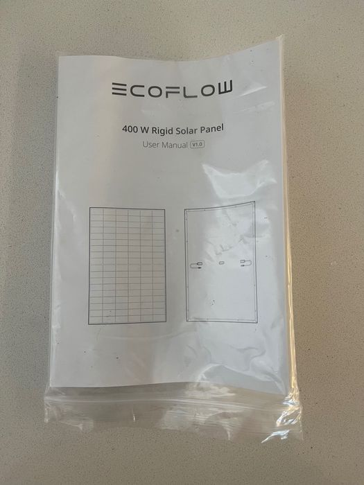 Painel solar rígido EcoFlow 400W (2 unidades)