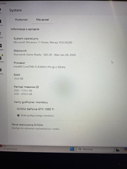 Sprzedam Laptop Gamingowy Acer Predator Helios 300