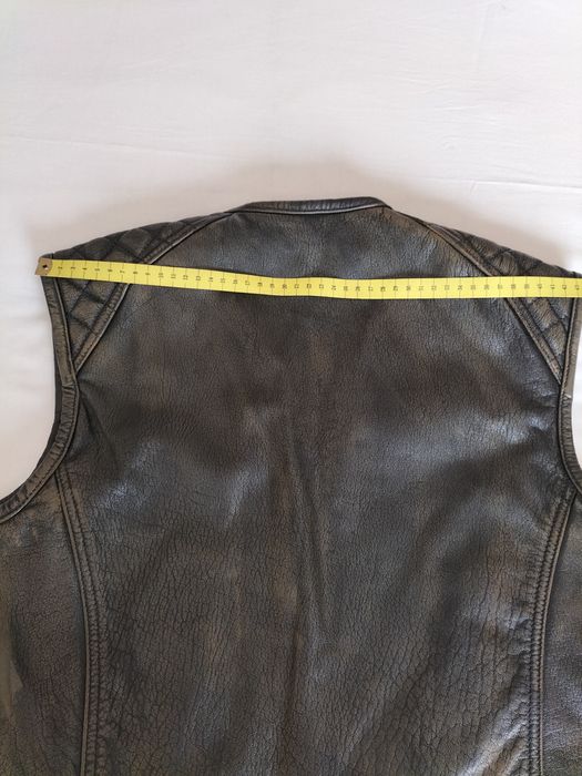 Colete Motard Pele Verdadeira M/L Richa