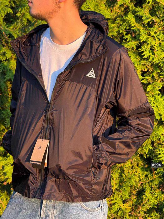БЕЗ ПЕРЕДПЛАТ • Ветровка Nike ACG Черная • Куртка Найк АСГ
