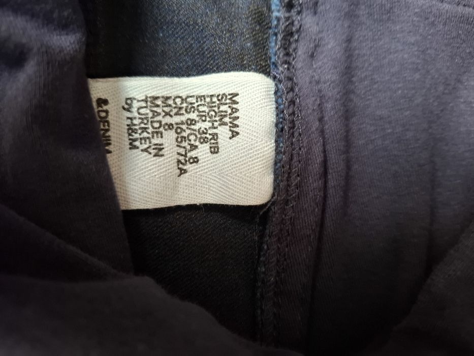 Spodnie ciążowe SLIM  H&M  r. 38