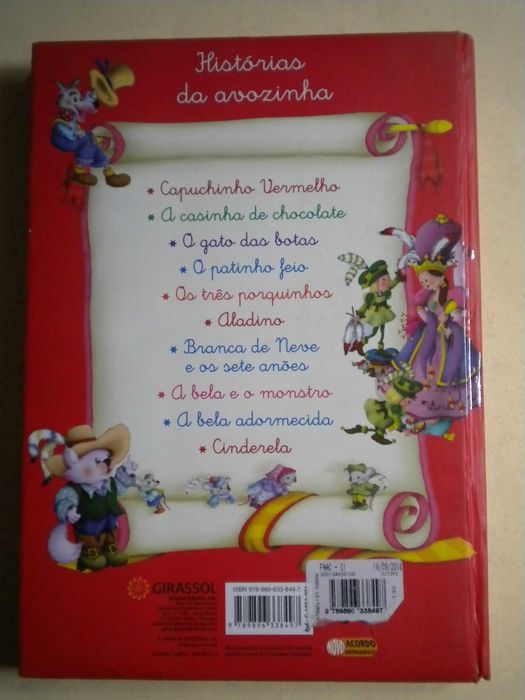 Histórias da Avozinha
Os teus contos preferidos