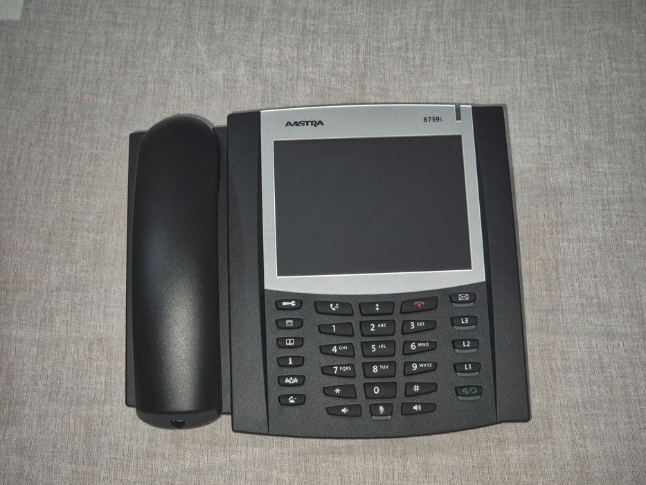 Telefone IP Aastra 6739i Gigabit – Ecrã Tátil e Bluetooth ( novo )